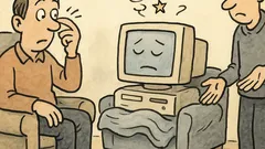 Dowcip: Człowiekowi wystarczą dwa palce, komputerowi trzy