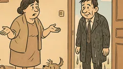 Dowcip: Czapajew wraca cały mokry…