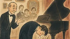 Dowcip: W salonie Rotszyldów gra pianista…