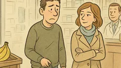 Dowcip: Kochanie, banany czy truskawki?