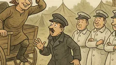 Dowcip: Do sztabu podjeżdża furmanka…