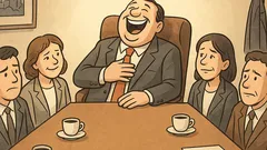 Dowcip: Czemu śmiejesz się, gdy śmieje szef?