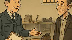 Dowcip: Były komiwojażer trafia do więzienia