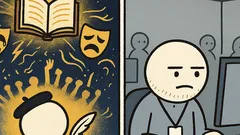 Dowcip: Był kiedyś człowiek, marzył być pisarzem