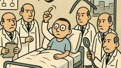 Dowcip: Konsylium: leczyć czy puścić żywcem?