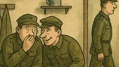 Dowcip: Szeregowy do drugiego: żarty z kapitana?