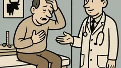 Dowcip: Hipochondryk u lekarza: „Rogi mi nie rosną”